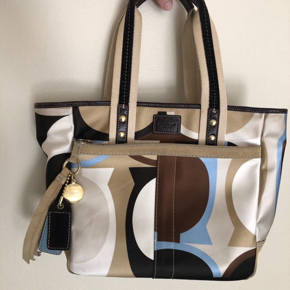 Coach tote and matching wristlet - Picture 4 of 8